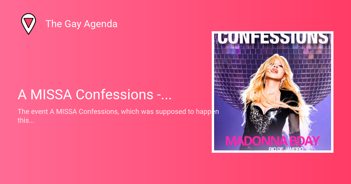 A MISSA Confessions - Madonna Bday