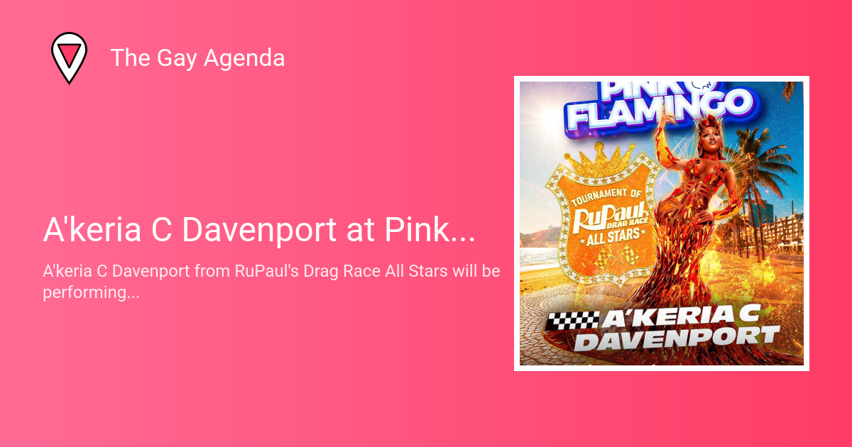 A'keria C Davenport at Pink Flamingo Rio
