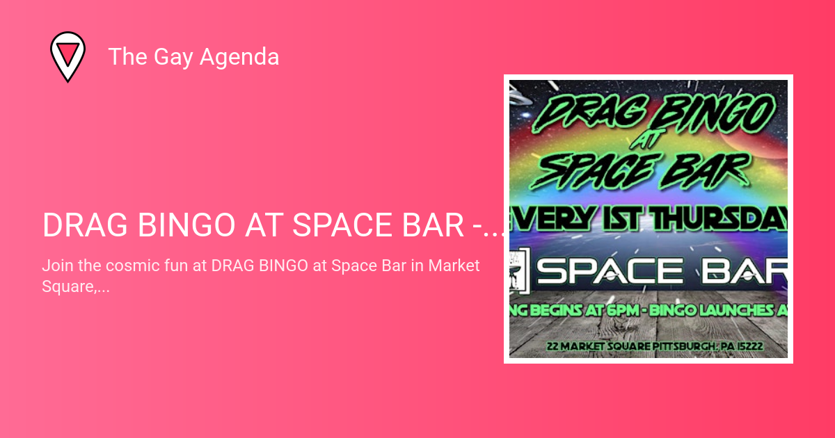 DRAG BINGO AT SPACE BAR - AUG