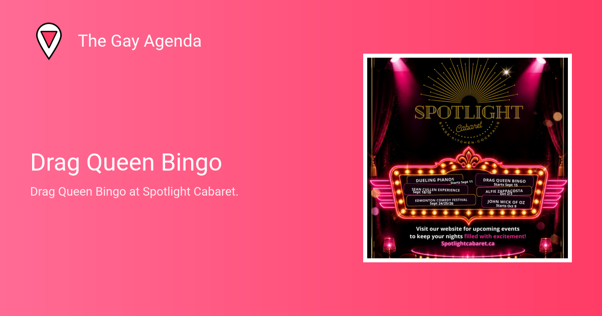 Drag Queen Bingo Drag Show
