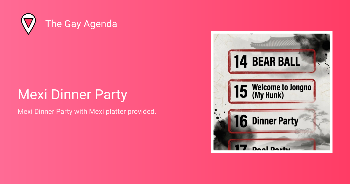 Mexi Dinner Party